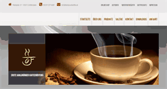 Desktop Screenshot of kahlgrundkaffee.de